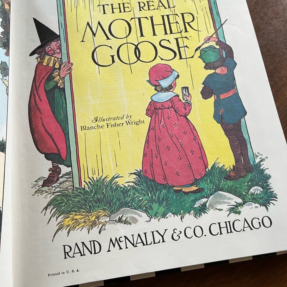 The Real Mother Goose Book